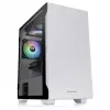 Arvuti korpus Thermaltake S100 karastatud klaasiga Snow Edition Micro Tower Valge