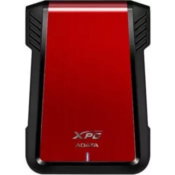 ADATA EX500 HDD/SSD korpus Must, Punane 2,5 tolline
