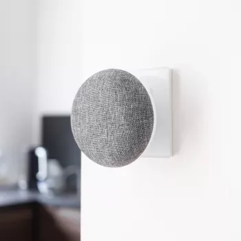 Uksekella helin Hombli Doorbell Chime 2, Avanca International BV — juhtmevaba 433,92 MHz, AC 110–240 V, C-tüüpi pistik, hall/valge