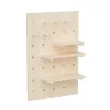 Maclean MC-130 WD puidust seinalaud-organiseerija, 40x60 cm, kuni 20 kg
