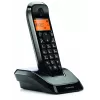 DECT-telefon Motorola S1201 — juhtmevaba mikrofon, valjuhääldi, helistaja ID, 50-kohaline telefoniraamat, must