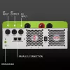 Hübriidne päikeseinverter QOLTEC 53861 6,2kVA 6,2kW
