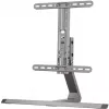 HAGOR HA - alus - LCD-ekraanile - hõbedane - ekraani suurus: 81-140 cm (32-55) - kinnitusliides: kuni 400 x 400 mm - lauakinnitus (8700)
