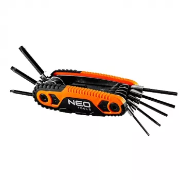 Neo Tools TORX-võtmete komplekt: T9, T10, T15, T20, T25, T27, T30, T40