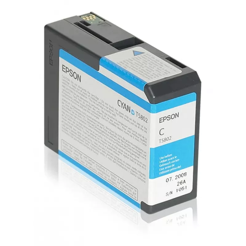 Epson Singlepack tsüaan T580200, tsüaan, 80 ml, 1 tk