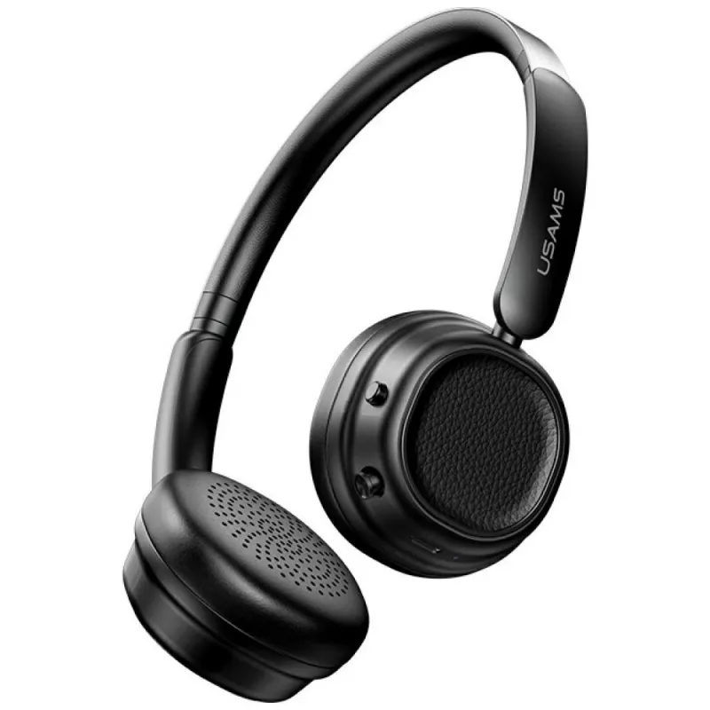 Bluetooth-kõrvaklapid 5.3 Usams SR01 ANC must
