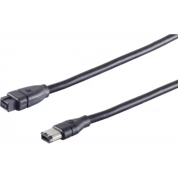Firewire-kaabel ShiverPeaks AK FW 9P-6P 1,8–2,0 m, 9-kontaktiline kuni 6-kontaktiline IEEE 1394 ühendus