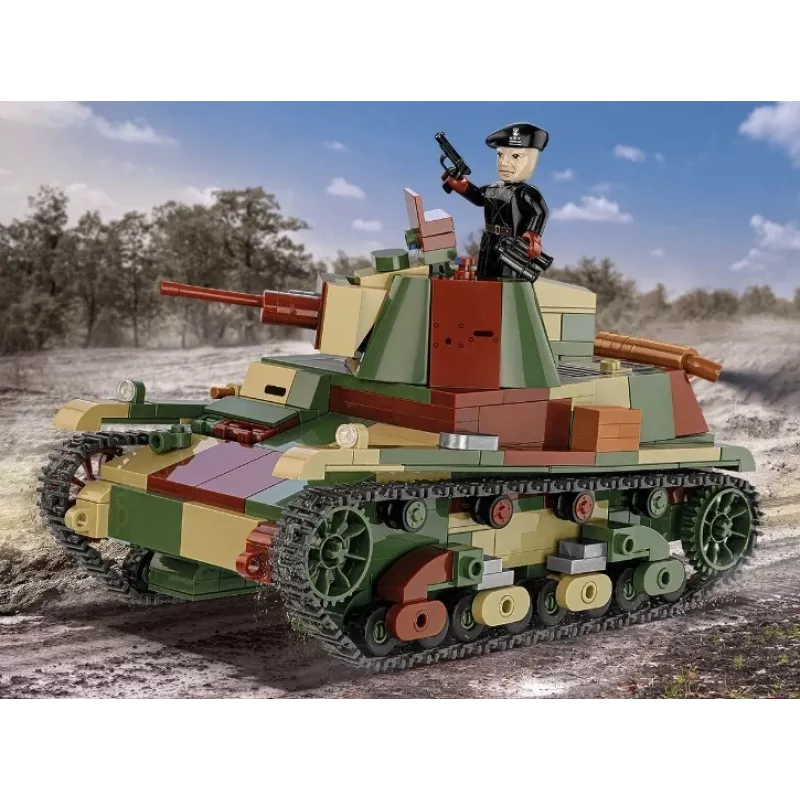 Cobi ehitusklotsid Kerge tank 7TP mudel, 669 osa, COBI-2661