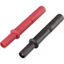 VOLTCRAFT MSL-505 test probe extension [4 mm-Pistik - Pistikupesa 4 mm] Must, Punane (VC-8085010)