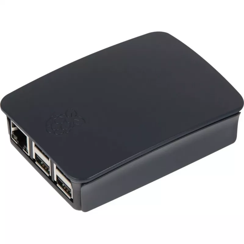 Raspberry Pi - korpus - ABS-plastik - must