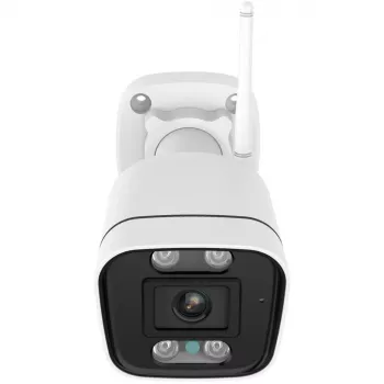 Foscam V8P Wi-Fi Valvekaamera Valge 8MP (3840x2160), Kaheriba Wi-Fi, sisseehitatud prožektor ja valvesireen (V8P-W)