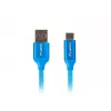 USB 2.0 kaabel LANBERG CA-USBO-21CU-0010-BL — USB A USB C-le, 1 m, sinine