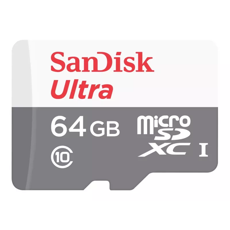 MicroSDXC SanDisk 64GB Class 10 UHS-I SDSQUNR-064G-GN3MN