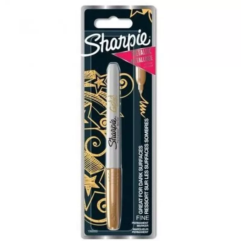 Püsimarker Sharpie 1986003 peen ots Kuldne