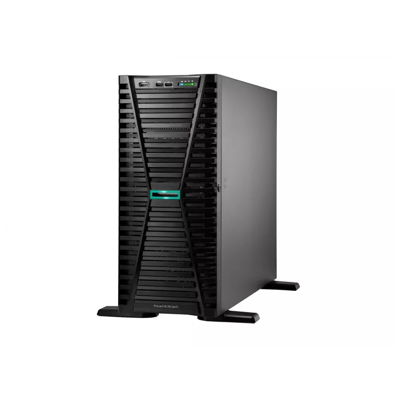 Torniserver HP Enterprise ProLiant ML110 Gen11 — Intel Xeon Bronze 3508U 2,1 GHz, 32 GB DDR5, 960 GB, 2000 W (4.5U)