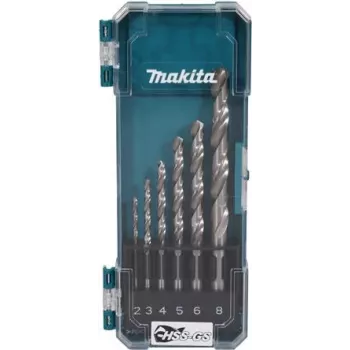 makita D-78346 HSS-GS metallipuuriterade komplekt, 6-osaline (D-78346)