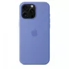 iPhone 16 Pro Max silikoonümbris MagSafe'iga - rukkilillesinine