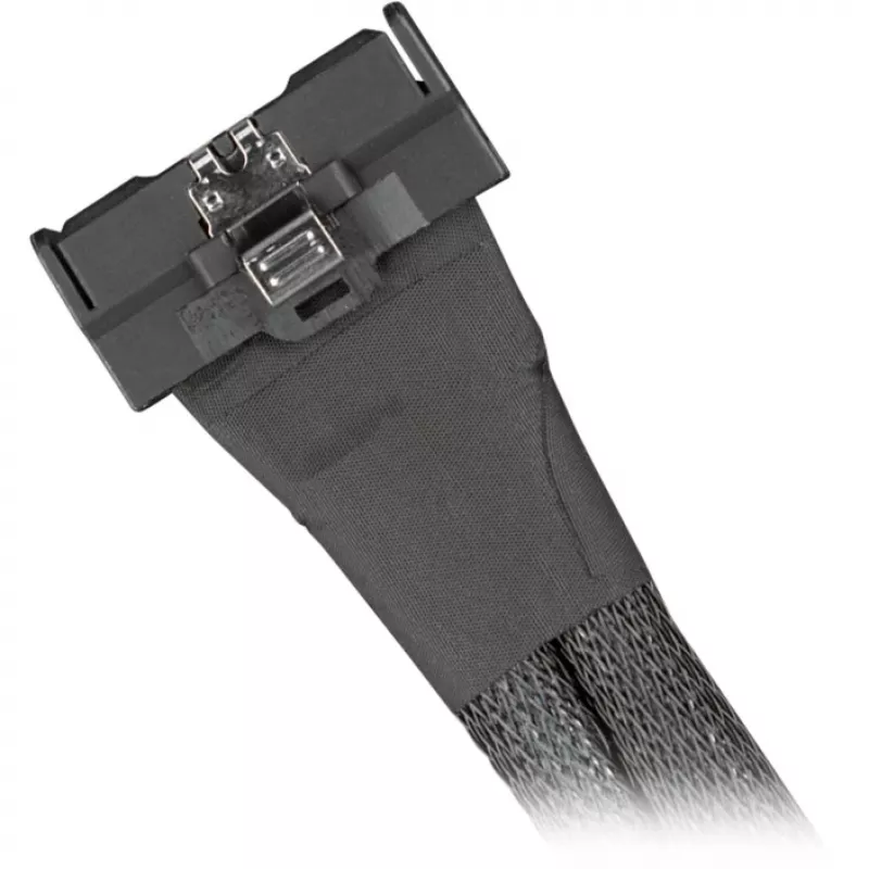 Icy Dock kaabel MCIO 8i SFF-TA-1016 kuni 2x SlimSAS SFF-8654 4i kaabel 0,5 m - kaabel (MB310L-B)