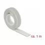 Haak- ja silmusteip DELOCK 18274 — hall, 13 mm × 1 m, 1 tk