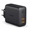 AUKEY PA-D2 mobiilseadme laadija 36W Must Siseruumides