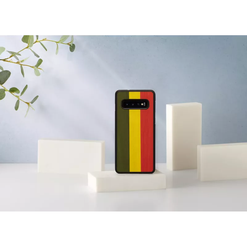 man and wood nutitelefoniümbrise Samsung Galaxy S10 jaoks — reggae must kaitseümbris