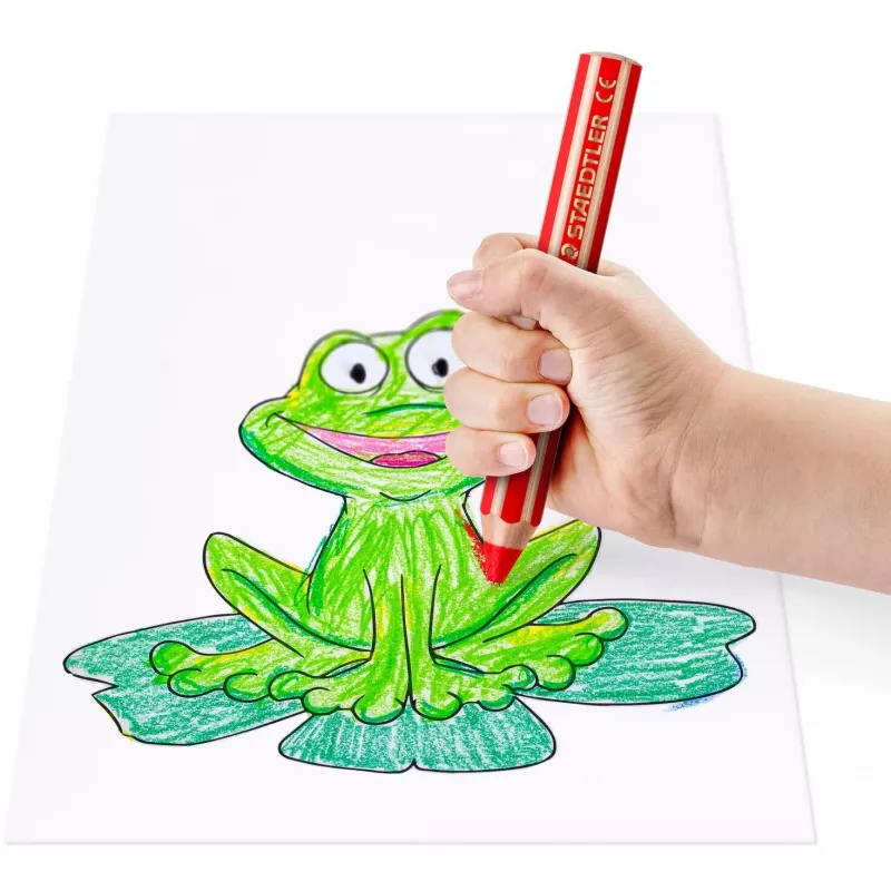 Akvarellipastell Staedtler Noris junior 140 Mitmevärviline 18 tk