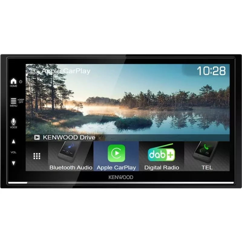 Kenwood DMX7722DABS automeediavastuvõtja Must Wi-Fi Bluetooth