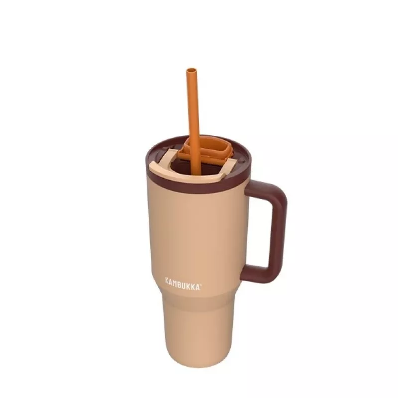 Termokruus teleskoopkõrrega Kambukka Rio Tumbler 950ml Almond Dream