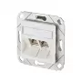 METZ CONNECT 130B12D21102-E - RJ-45 - 6a - -40 - 70 °C - Valge - akrüülnitriilbutadieenstüreen (ABS) - tsink - GHMT - CE