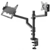 Monitorihoidik WENTRONIC Goobay Deluxe 74417 sülearvuti haruga, must
