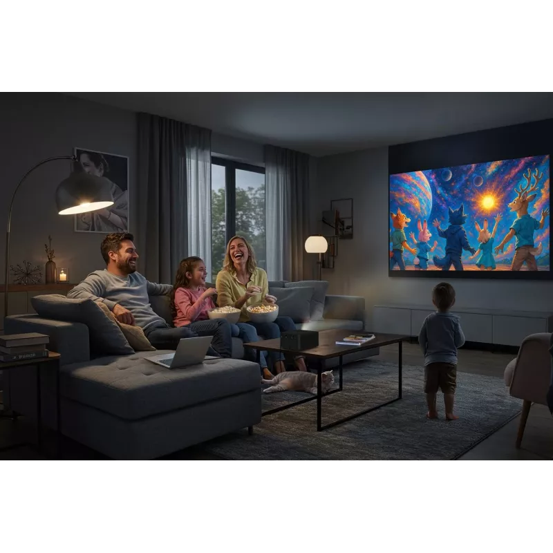 Optoma Photon Life PK32 tavaprojektor 1100 ANSI luumenit DLP UHD 4K (3840x2160) 3D must