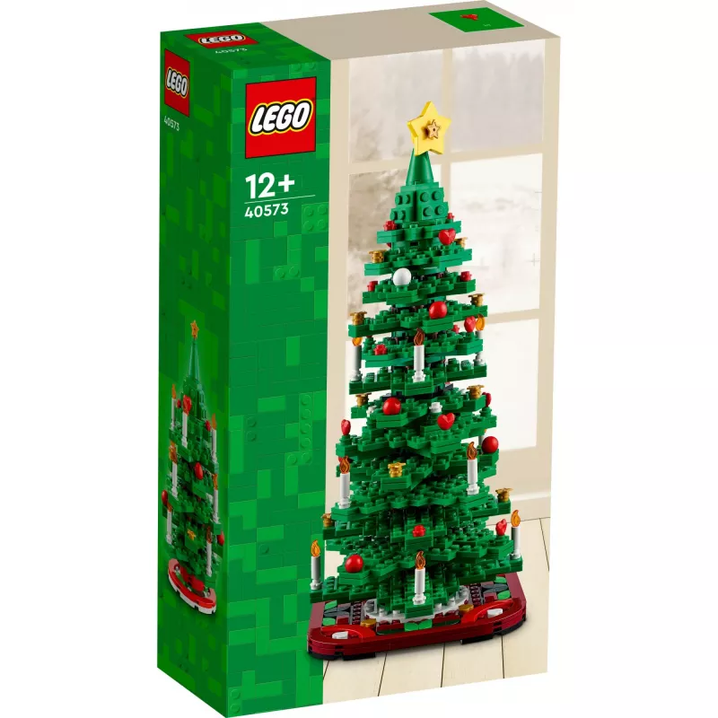 LEGO jõulupuu komplekt 40573 – hooajaline väljapanekumudel, dekoratiivne miniehitis
