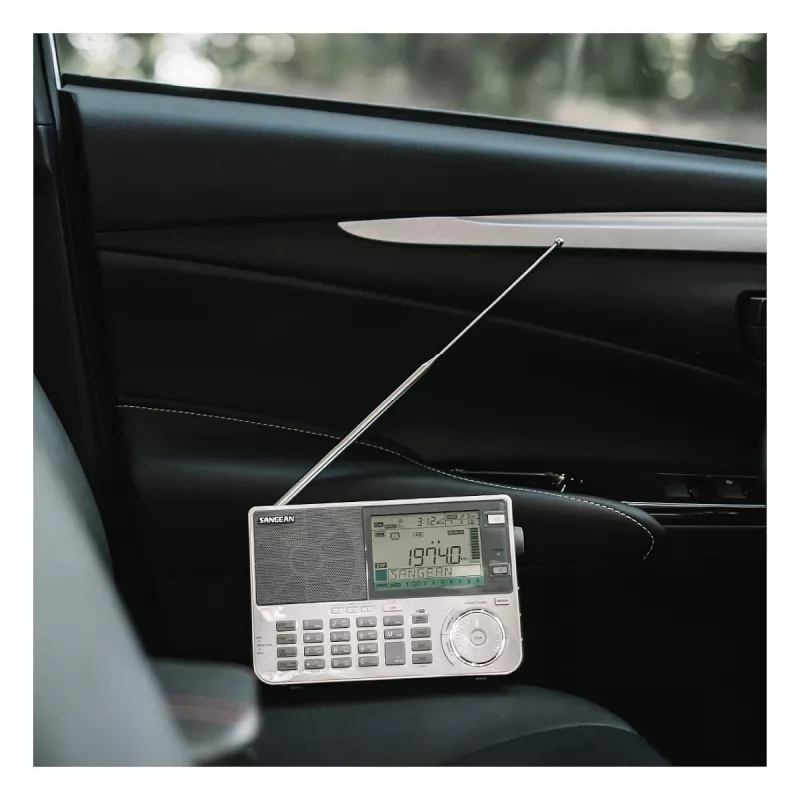 Kaasaskantav raadio Sangean ATS-909 X2 — valge — AM FM SW digitaalne häälestus