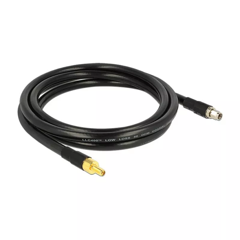 Koaksiaalkaabel DeLOCK 2m RP-SMA/RP-SMA