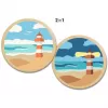Puidust loomiskomplekt Ravensburger CreArt – Merestseen, mudel 25924