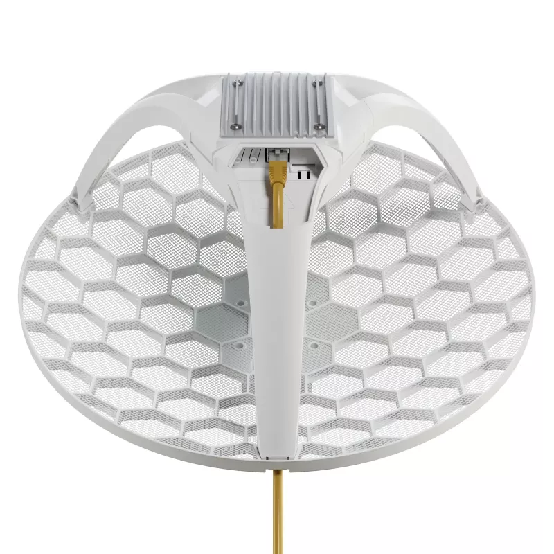 Mobiilside modem MikroTik LHG LTE6 kit 4G PoE välistingimustesse, 1x Gigabit Ethernet, 700/850 MHz ribad, 0,8 GHz protsessor, 256 MB RAM