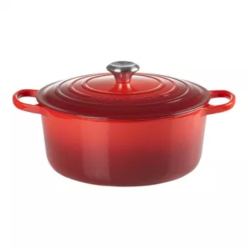 Le Creuset Signature Roaster ümmargune 20 cm kirsspunane (21177200602430)
