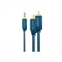 MP3-adapterkaabel (3,5 mm helipistikupesa pistik/2 RCA-pistikut) - 1,0 m lisaks adapter MP3-mängijatele, iPodidele ja nutitelefonidele