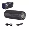 Kaaskantav kõlar MANTA SPK130GO BT — Bluetooth 5.0, TWS, FM, 10W RMS, taaslaetav (must, 8×8×19 cm)
