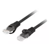 LANBERG Cat6 U/UTP võrgukaabel PCU6-10CU-0500-BK, RJ-45 - RJ-45, 5 m, must