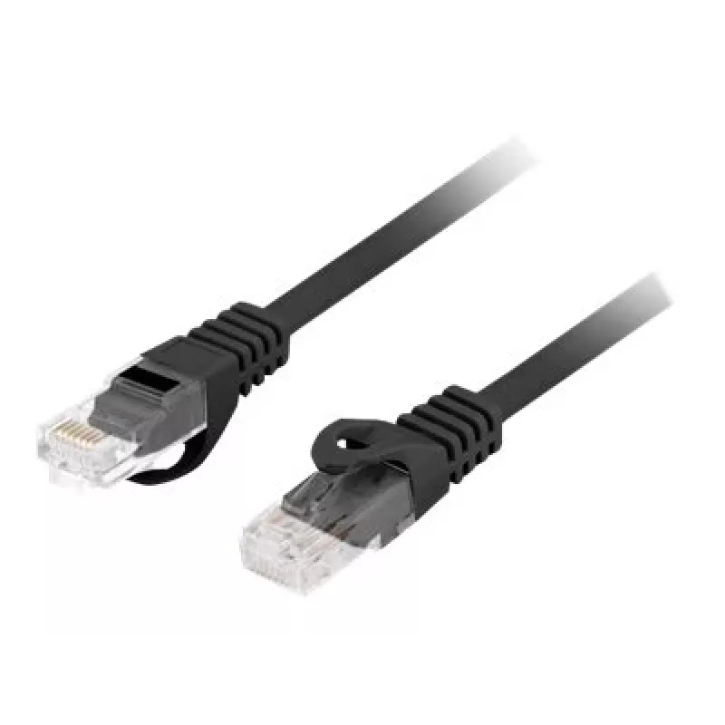 LANBERG Cat6 U/UTP võrgukaabel PCU6-10CU-0500-BK, RJ-45 - RJ-45, 5 m, must