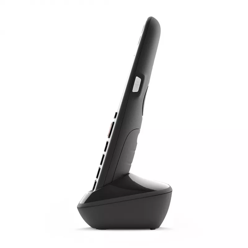 Gigaset E720HX Analoog/DECT telefon Kõne tuvastus Must