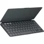 Logitech Keys-To-Go 2 klaviatuur Universaalne Bluetooth AZERTY Prantsuse Graphite
