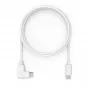 Compulocks 6ft USB-C to USB-C 90-Degree 2.0 Charge and Data kaabel - USB-kaabel - 24 pin USB-C (M) sirge 24 pin USB-C (M) paremale nurga all - 1.83 m - Valge - Compulock