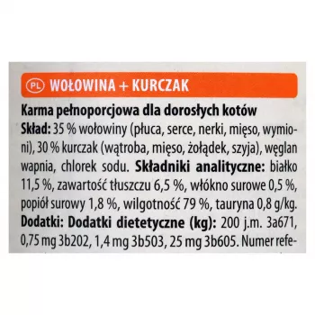 ANIMONDA Carny Adult Beef and chicken - märg kassitoit - 400g