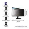 Qoltec 51054 privaatsusfilter 48,3 cm (19) sülearvutile