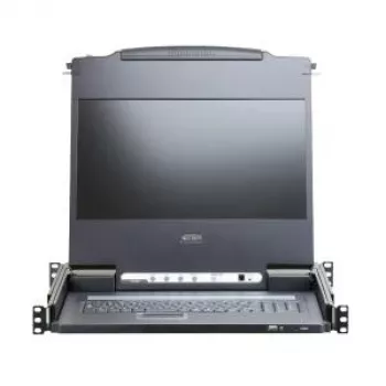 Aten CL6700MW Konsooliregulaator 43,9 cm (17.3) 1920 x 1080 pikslit Metall Must 1U (CL6700MW F)