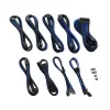Cablemod sisemine toitekaabel CM-PRTS-FKIT-NKKB-R must sinine