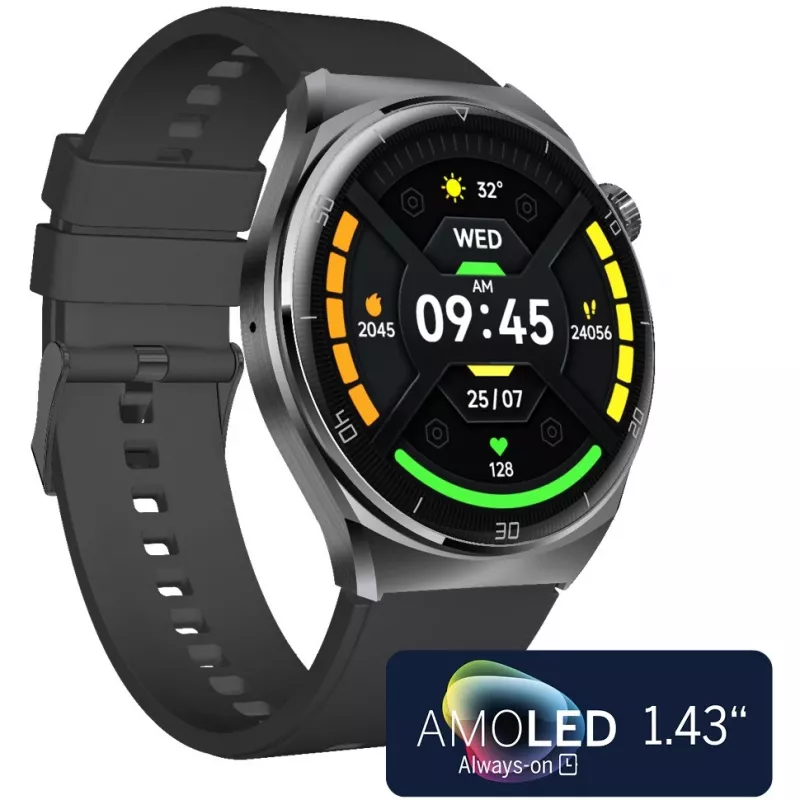 Nutikell Beafon 401 AMOLED Hõbe Must