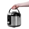 Riisikeetja GASTROBACK Rice Control Low Carb & Steam, 3 L, 450 W, must/roostevaba teras